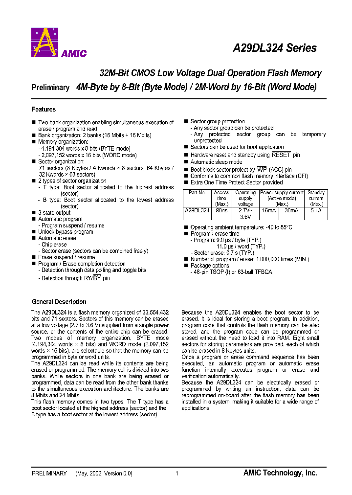 A29DL324_309660.PDF Datasheet
