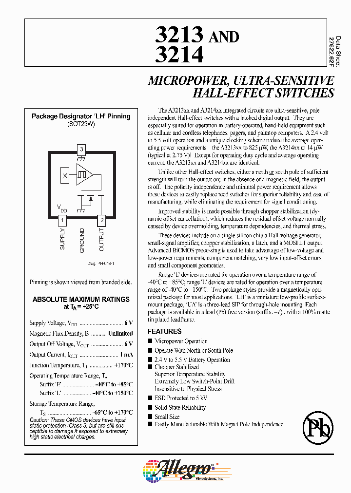 A3213ELHLT_307031.PDF Datasheet