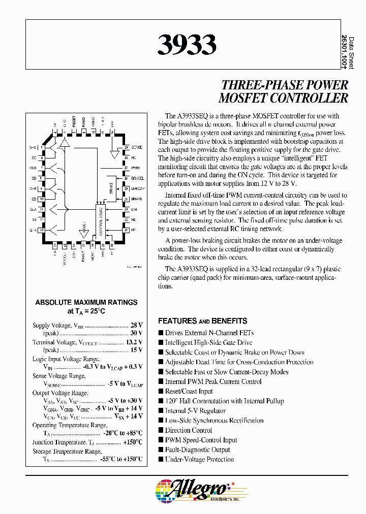 A3933_38993.PDF Datasheet