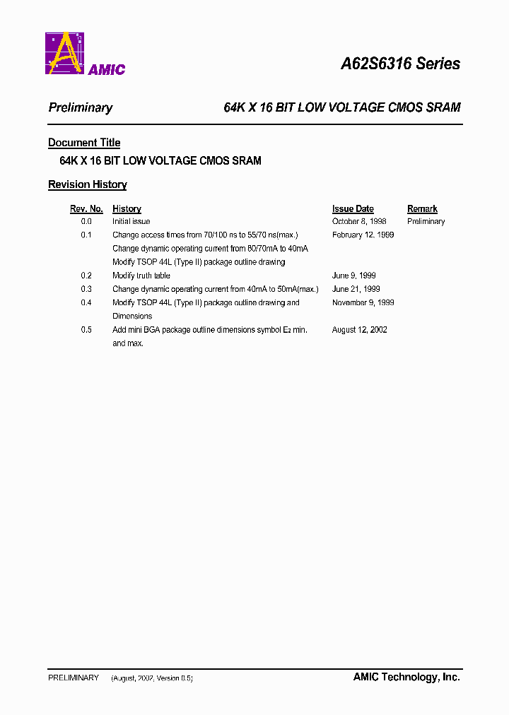 A62S6316V-55S_315918.PDF Datasheet