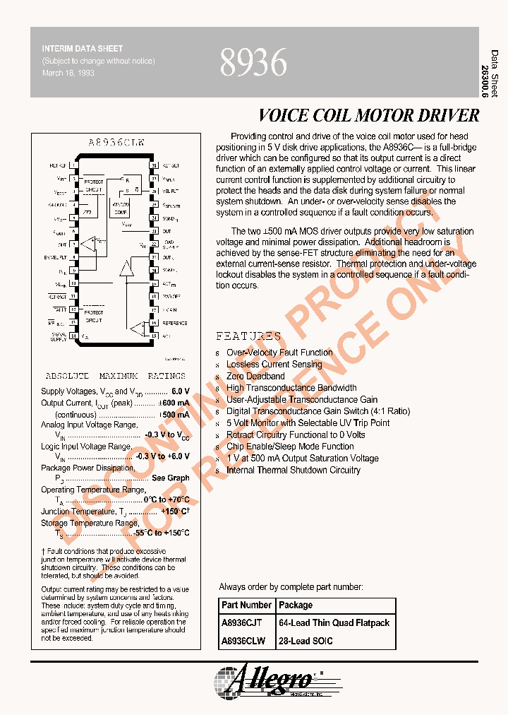 A8936CJT_324702.PDF Datasheet