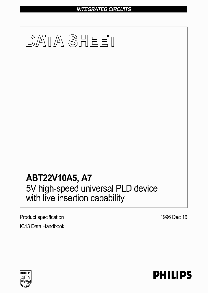 ABT22V10A5_244687.PDF Datasheet