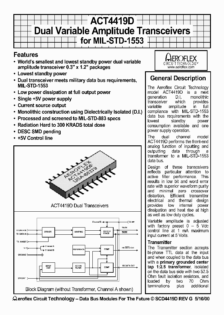 ACT4419D_372896.PDF Datasheet