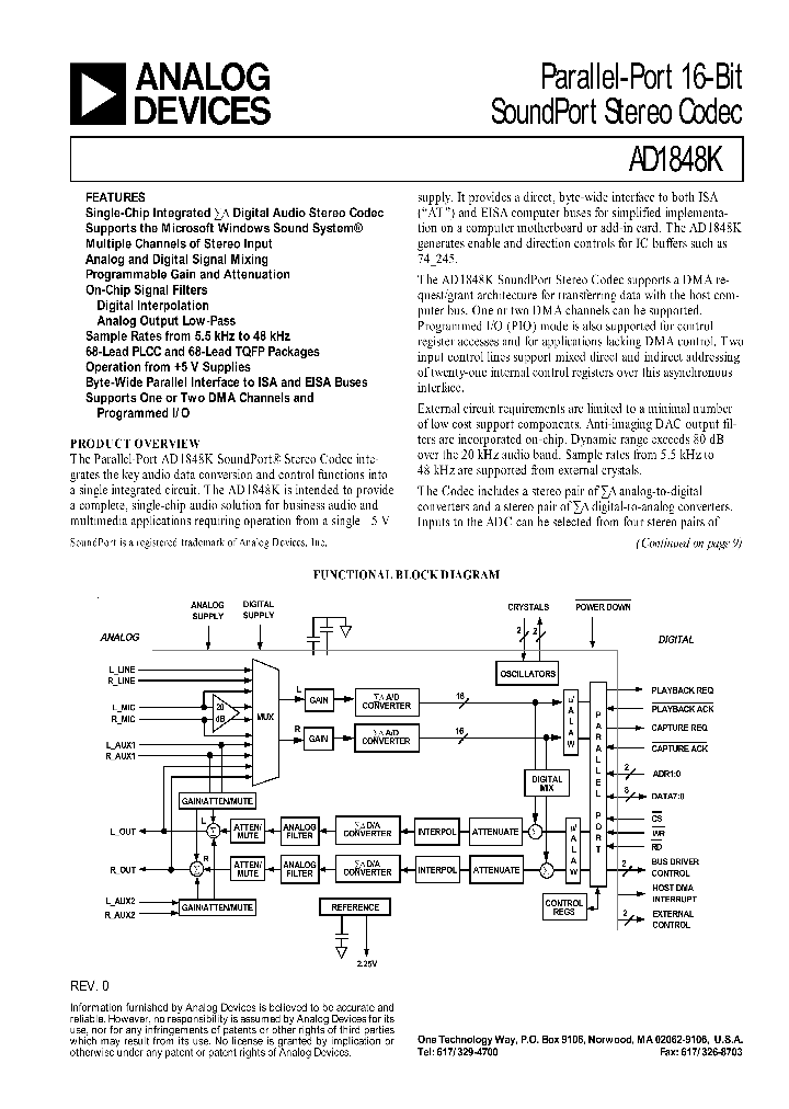 AD1848_20633.PDF Datasheet