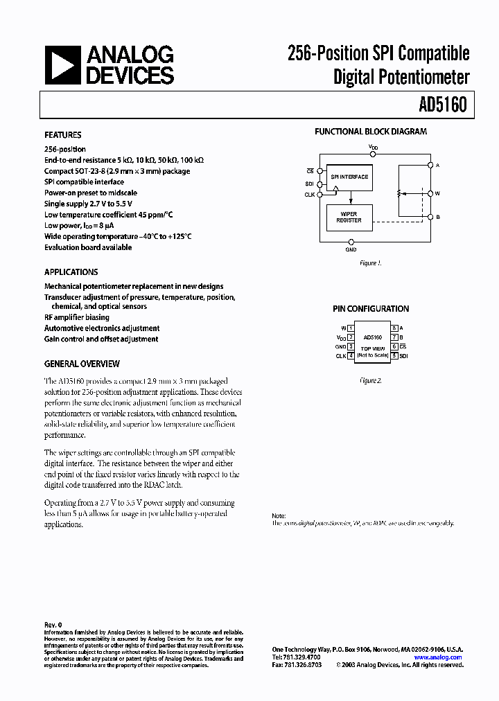 AD5160_329102.PDF Datasheet