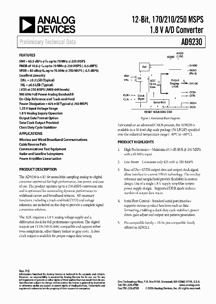 AD9230_326754.PDF Datasheet
