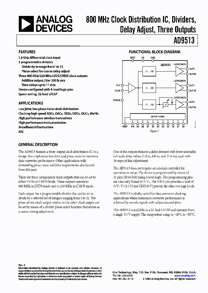 AD9513_369134.PDF Datasheet