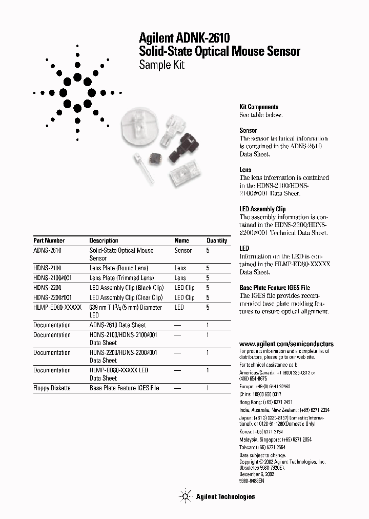 ADNS-2610_386129.PDF Datasheet