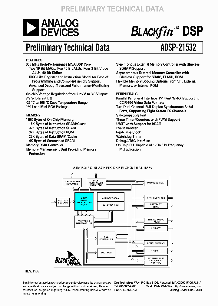 ADSP-21532_320733.PDF Datasheet