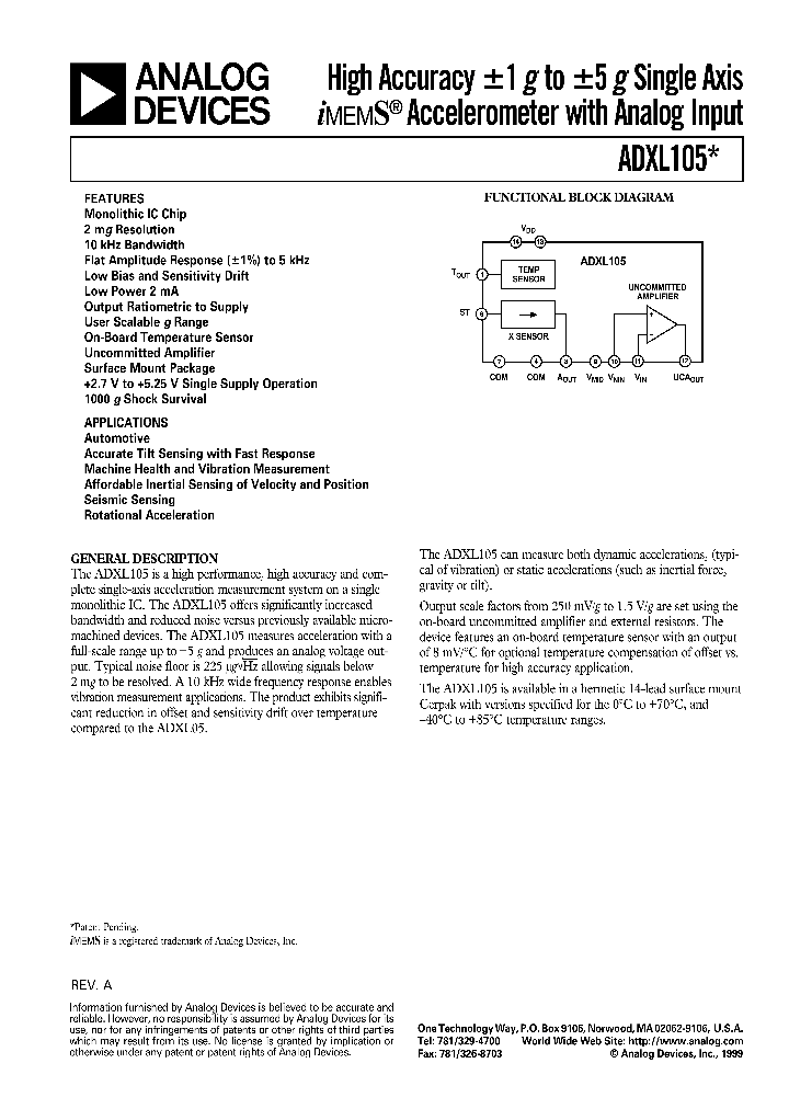 ADXL105EM-3_382879.PDF Datasheet