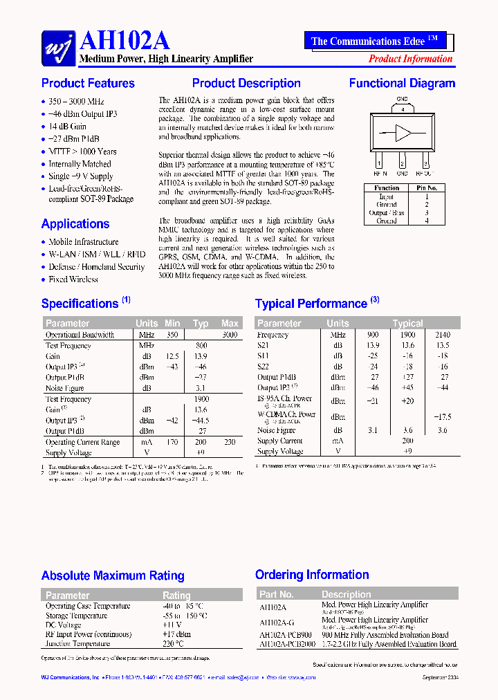 AH102ANBSP_378276.PDF Datasheet