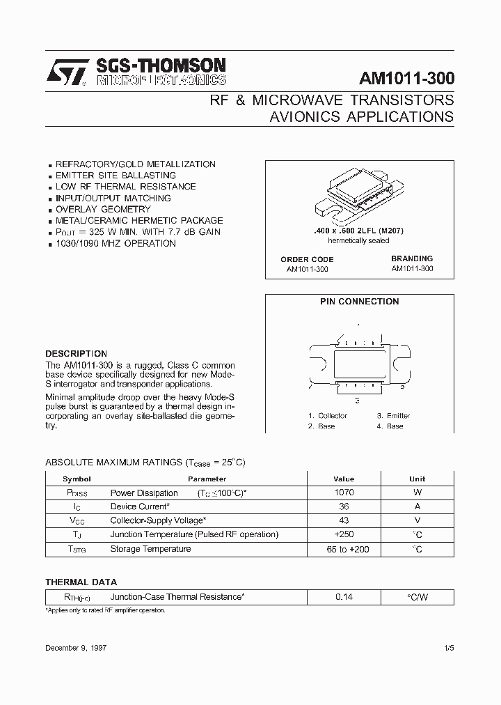 AM1011-300_326634.PDF Datasheet