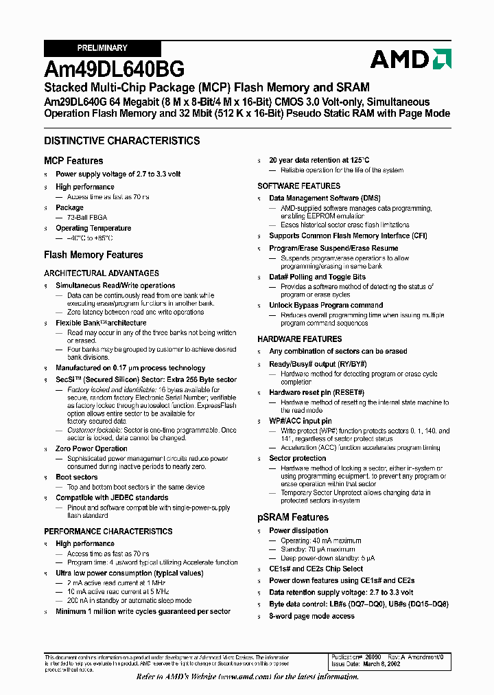 AM49DL640BG_323213.PDF Datasheet