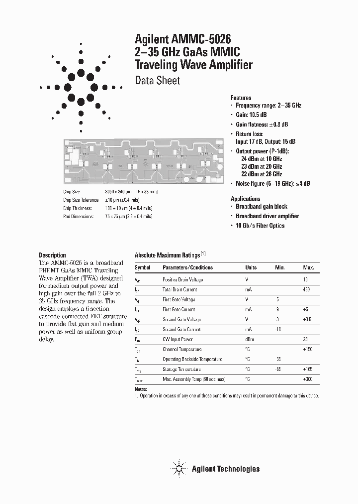 AMMC-5026_370573.PDF Datasheet