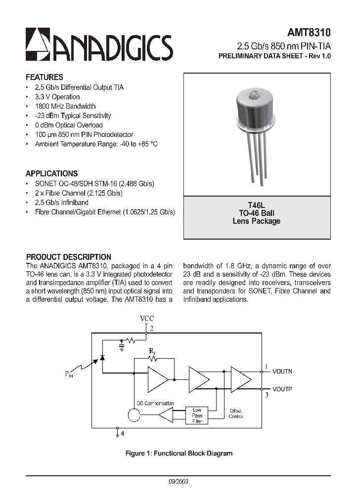 AMT8310_333454.PDF Datasheet