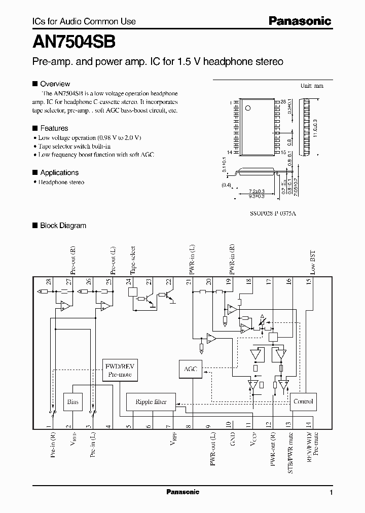AN7504SB_351050.PDF Datasheet