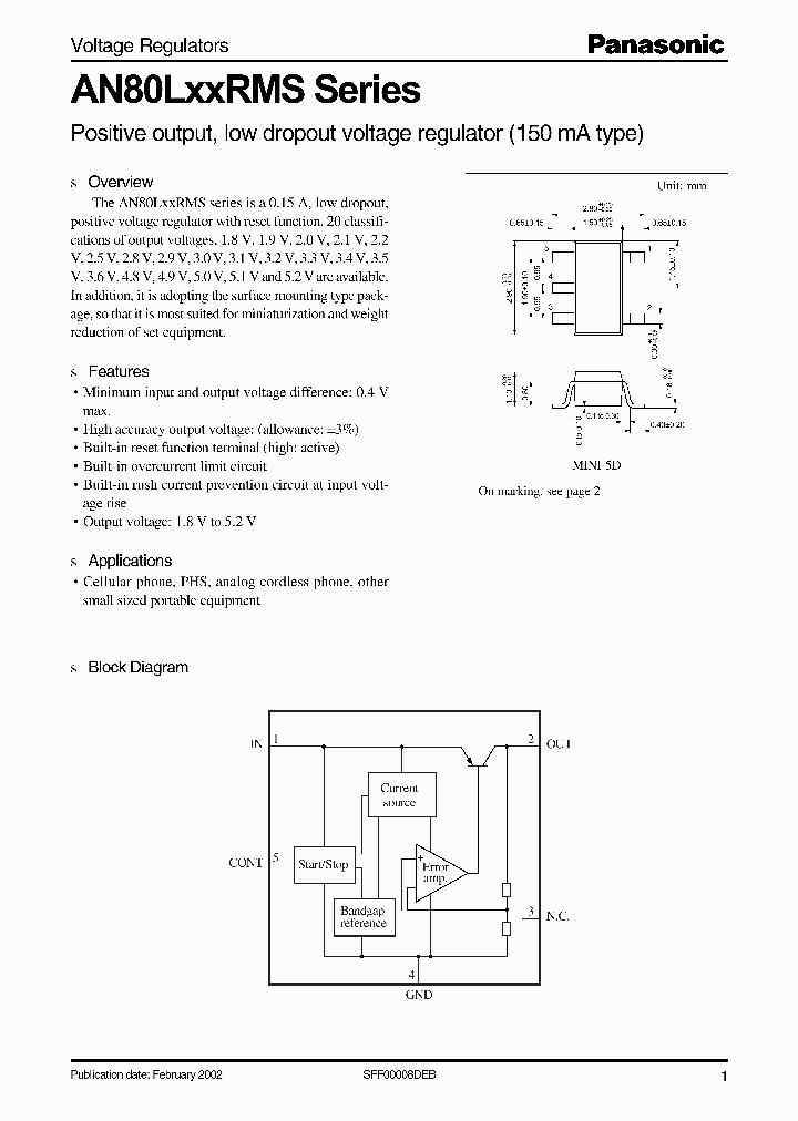 AN80L28RMS_294595.PDF Datasheet
