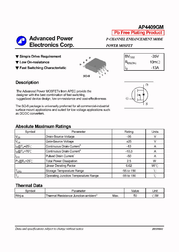AP4409GM_369065.PDF Datasheet