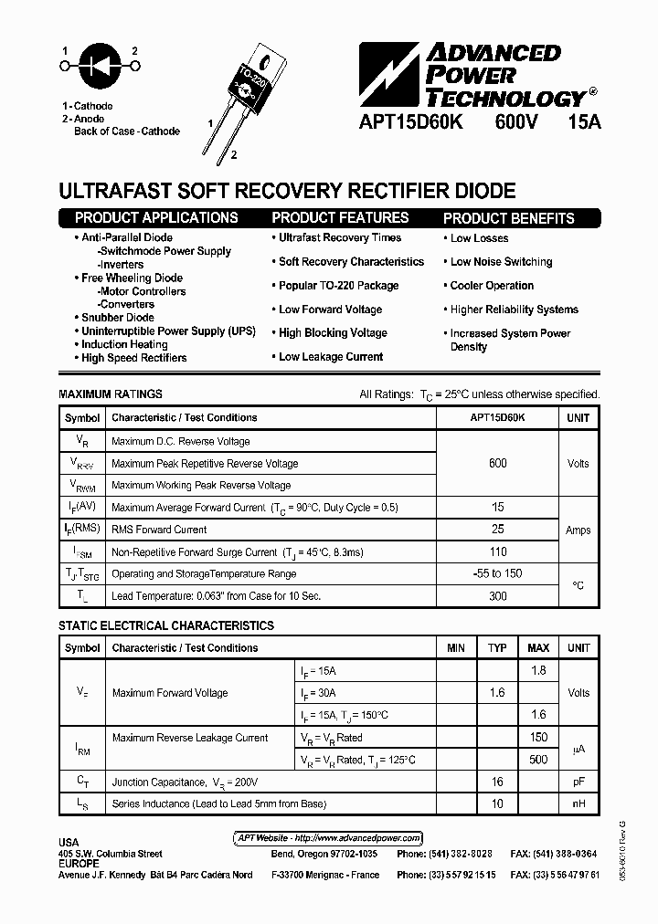 APT15D60K_371963.PDF Datasheet