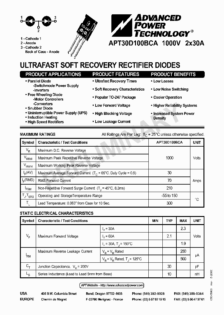 APT30D100BCA_355599.PDF Datasheet