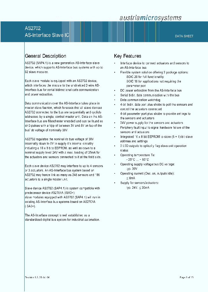 AS2702NBSP_385497.PDF Datasheet