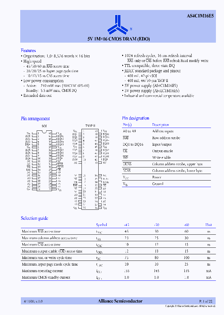 AS4C1M16E5-50JC_344465.PDF Datasheet