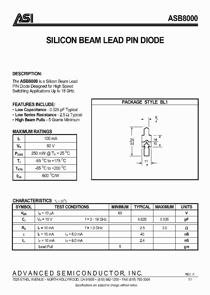 ASB8000_349134.PDF Datasheet