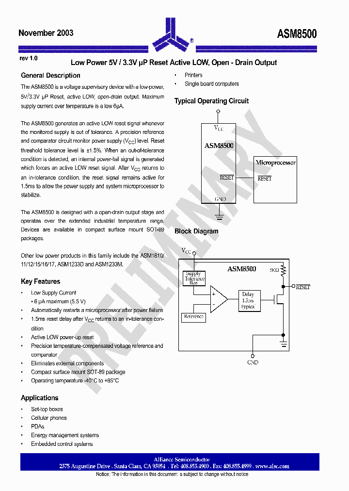 ASM8500-42_352268.PDF Datasheet