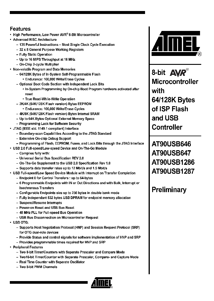 AT90USB1287_350841.PDF Datasheet
