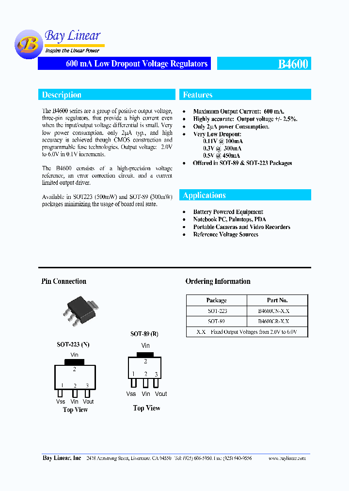 B4600_368752.PDF Datasheet