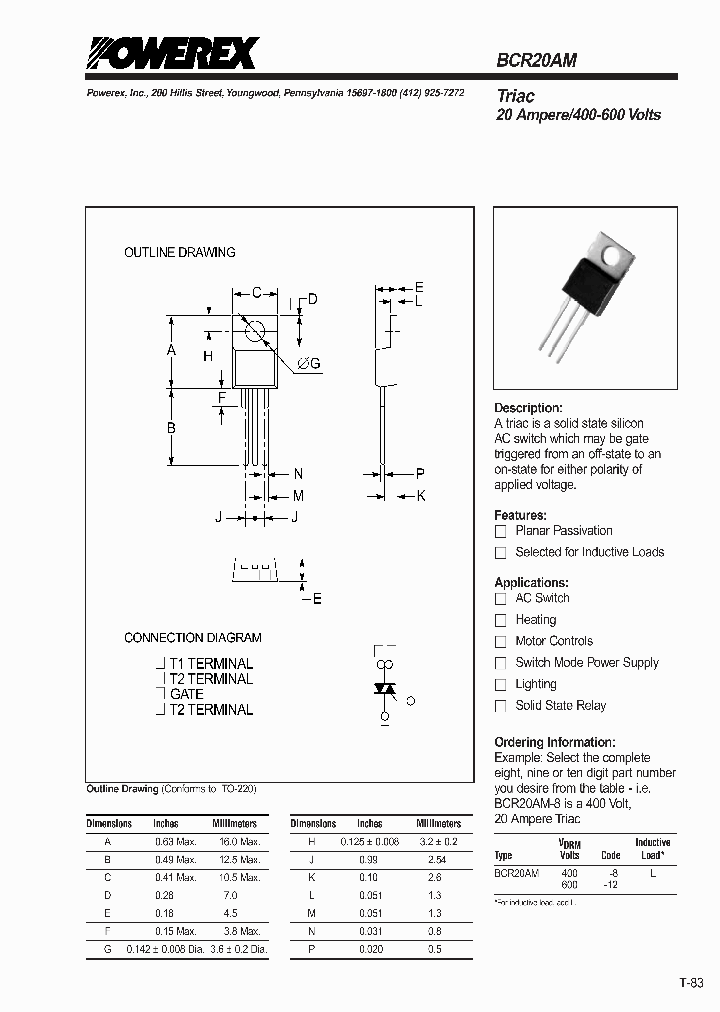 BCR20AM-12_329352.PDF Datasheet