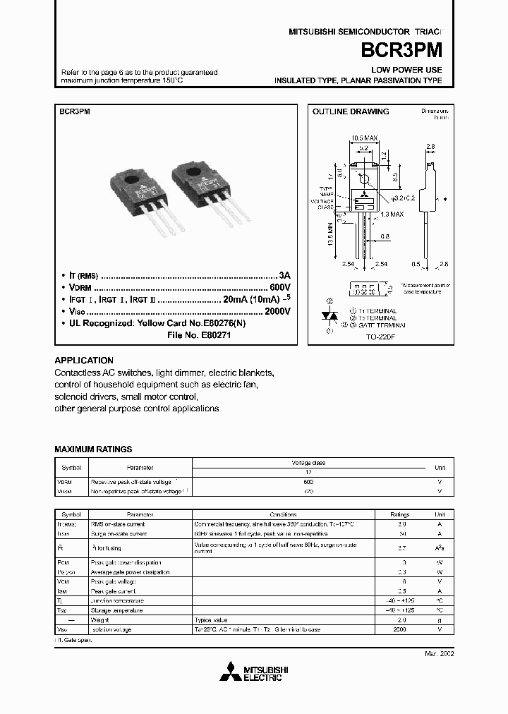 BCR3PM_199878.PDF Datasheet