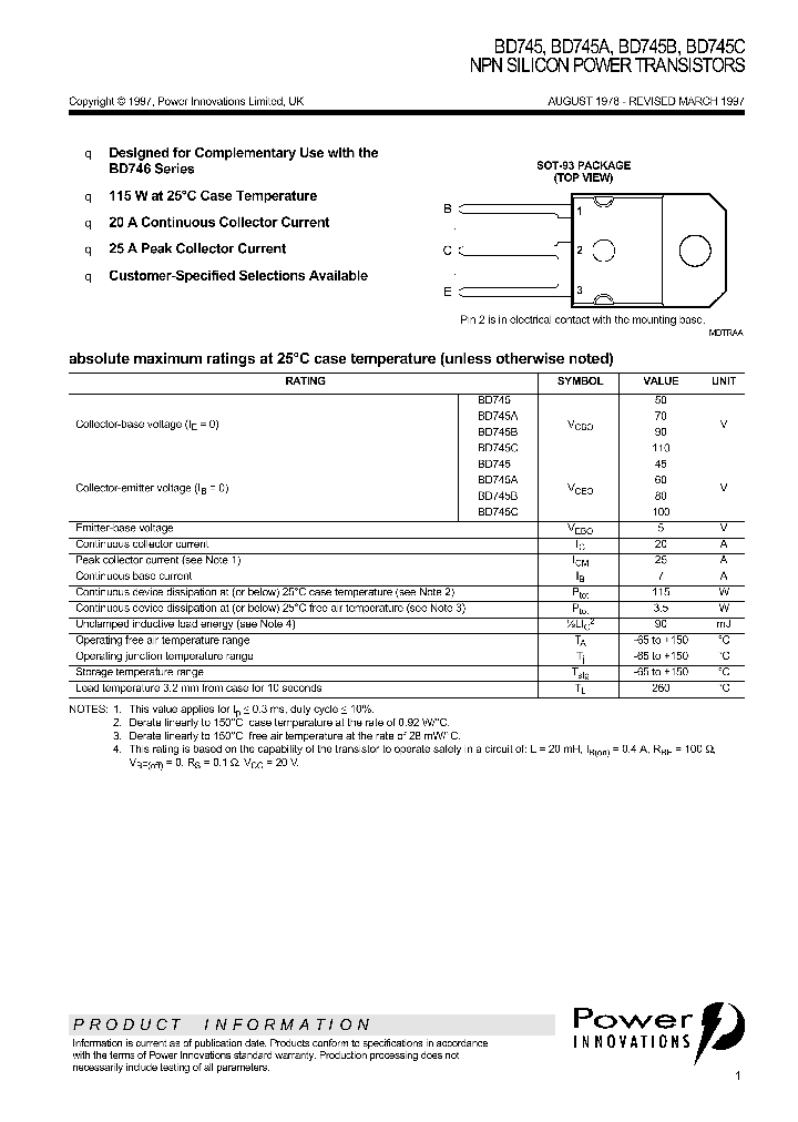 BD745C_360239.PDF Datasheet