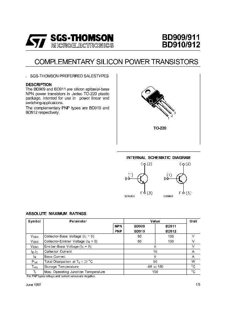 BD912_323198.PDF Datasheet
