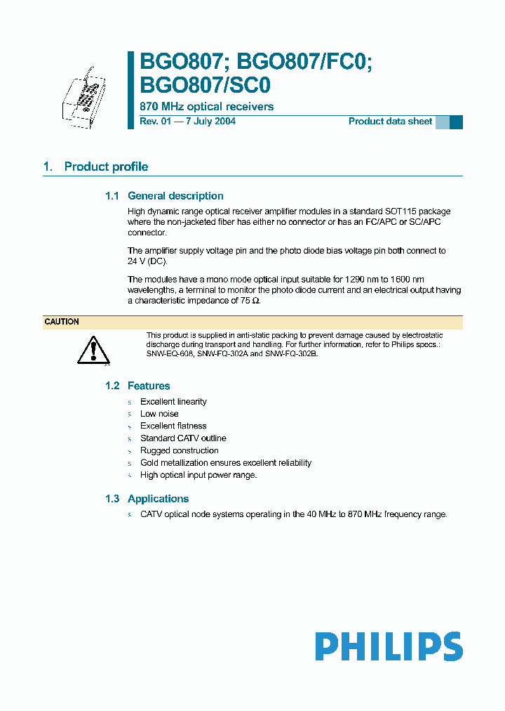 BGO807_333215.PDF Datasheet