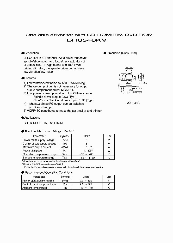 BH6546KV_332640.PDF Datasheet