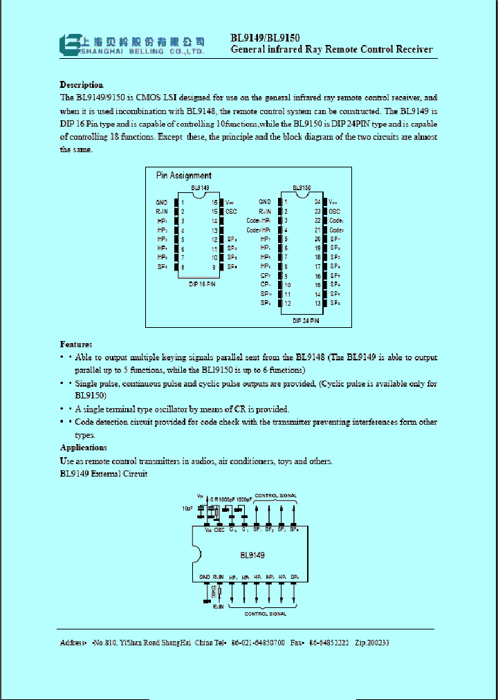 BL9150_314165.PDF Datasheet