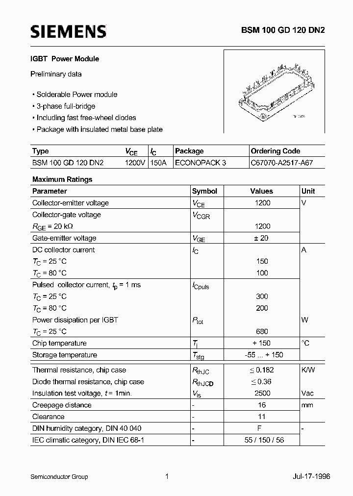 BSM100GD120DN2_385284.PDF Datasheet