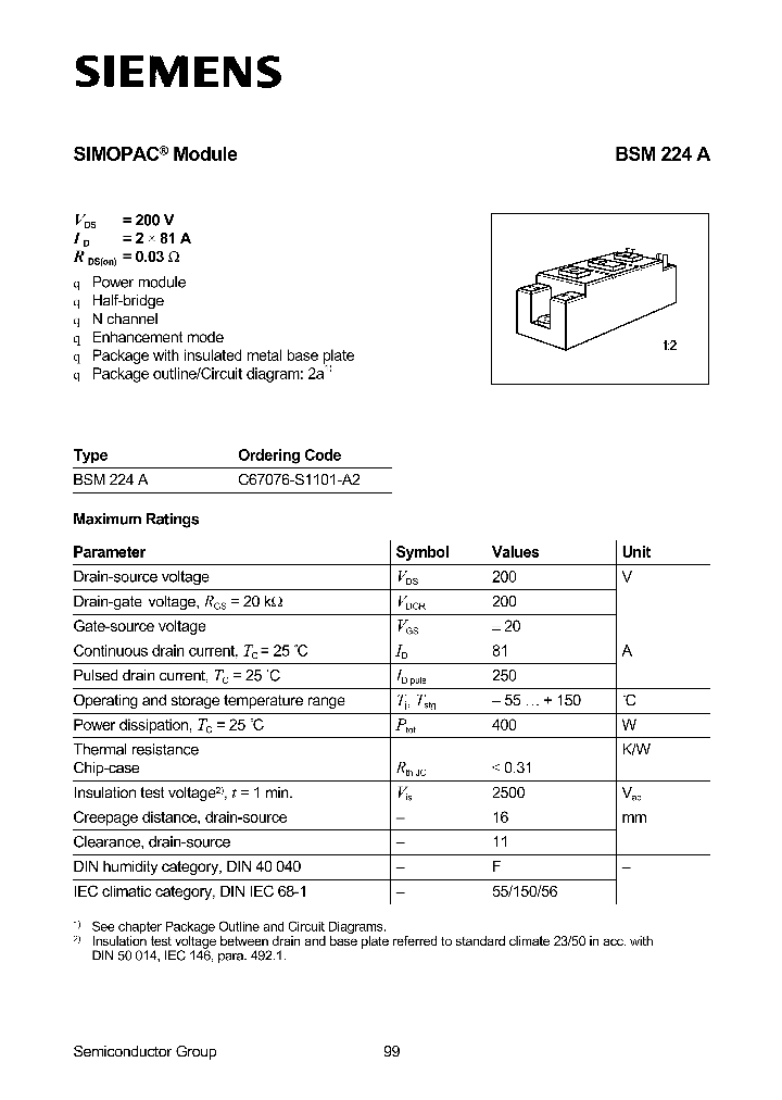 BSM224A_320627.PDF Datasheet
