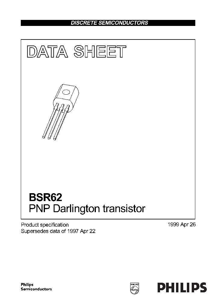 BSR62_357448.PDF Datasheet