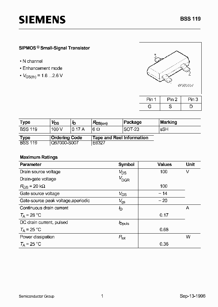 BSS119_352686.PDF Datasheet