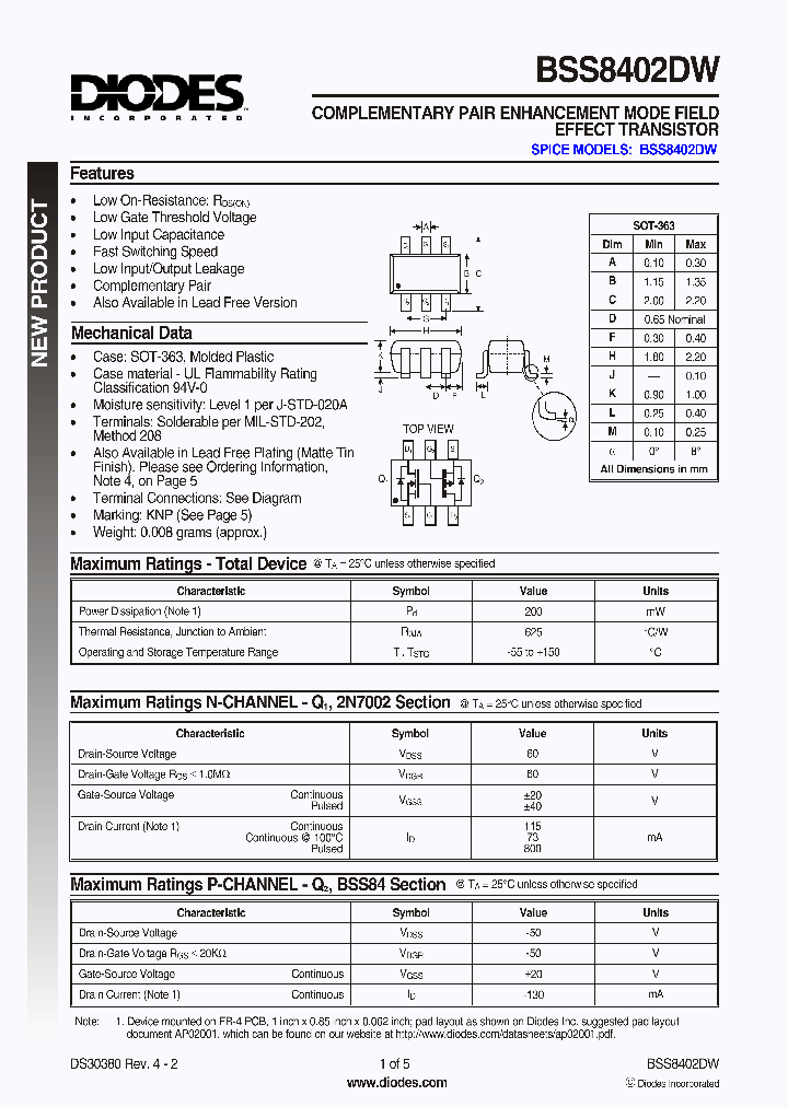 BSS8402DW-7_320208.PDF Datasheet