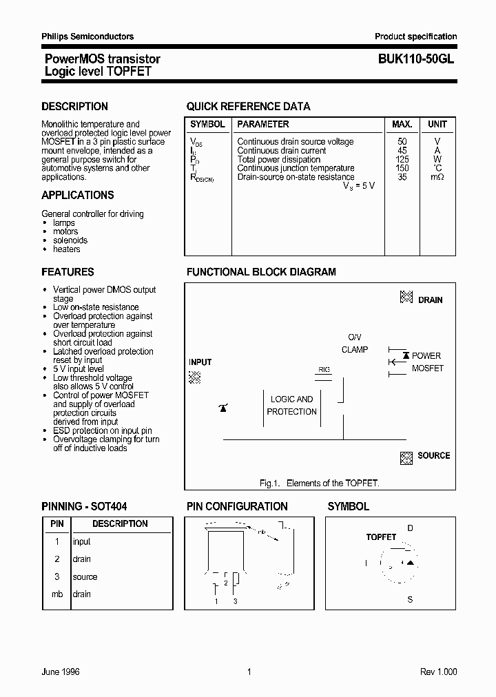 BUK110-50GL_311888.PDF Datasheet