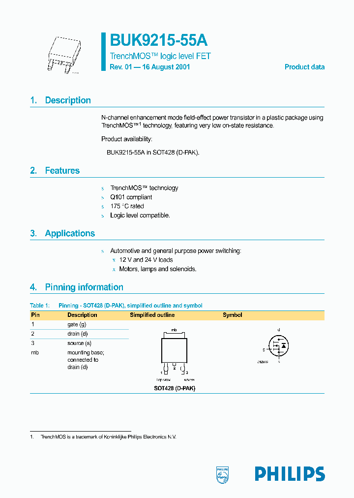 BUK9215-55A_314424.PDF Datasheet