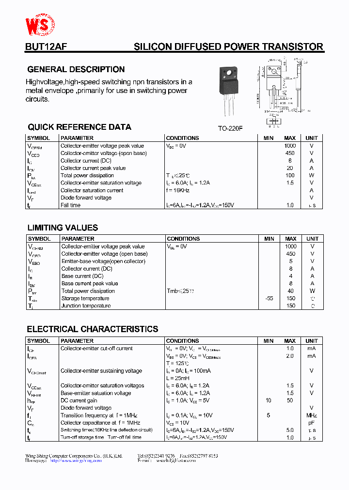 BUT12AF_377506.PDF Datasheet