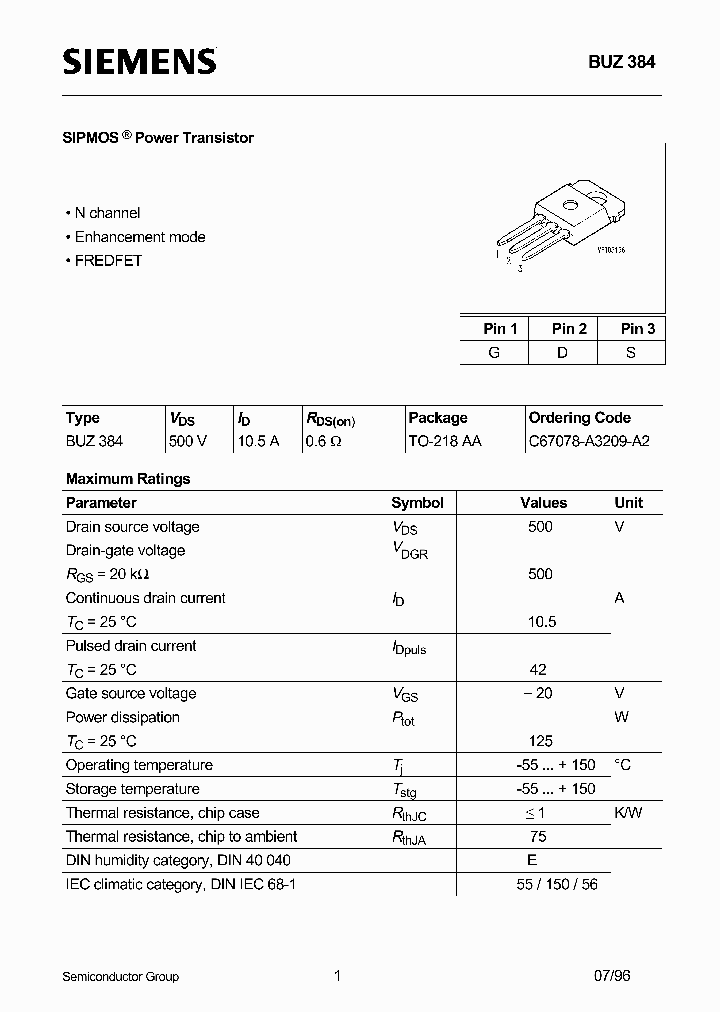 BUZ384_198890.PDF Datasheet