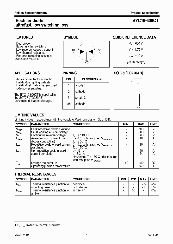 BYC10-600CT_329058.PDF Datasheet