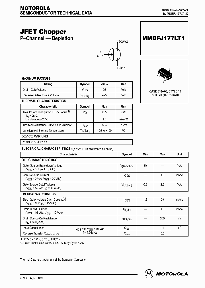 MMBFJ177LT1_165776.PDF Datasheet