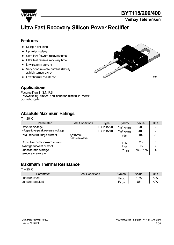 BYT115_329298.PDF Datasheet