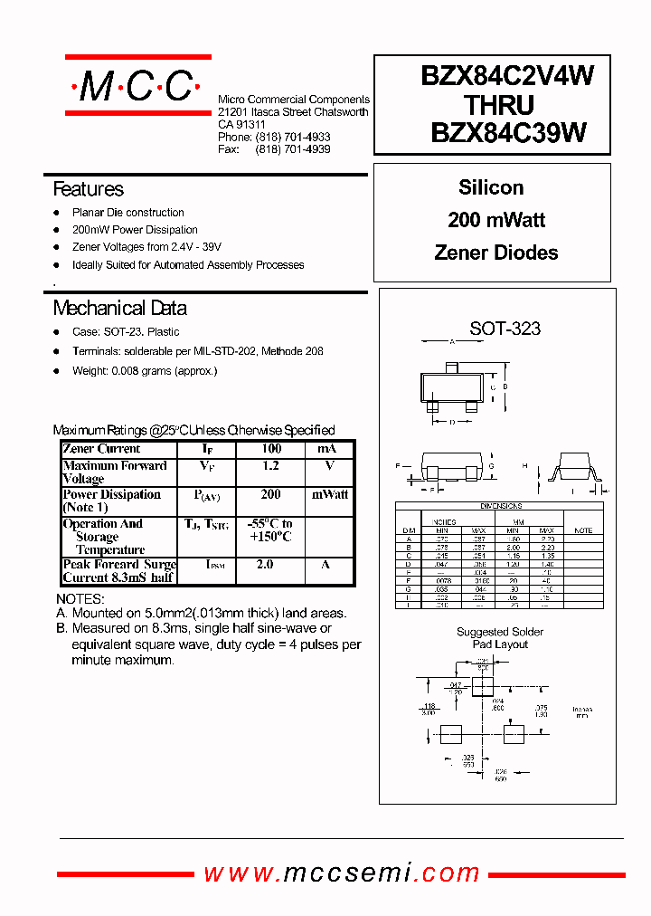 BZX84C18W_313083.PDF Datasheet